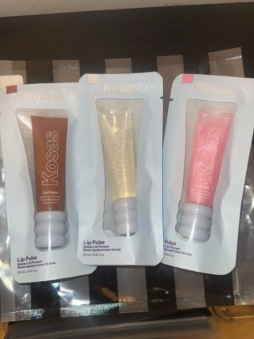 🤎🤍🩷Kosas Lip Pulse Gloss